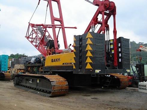 Гусеничные краны SANY серии SCC грузоподъемностью 50-3600 тонн