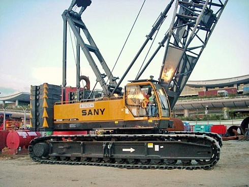 Гусеничные краны SANY серии SCC грузоподъемностью 50-3600 тонн