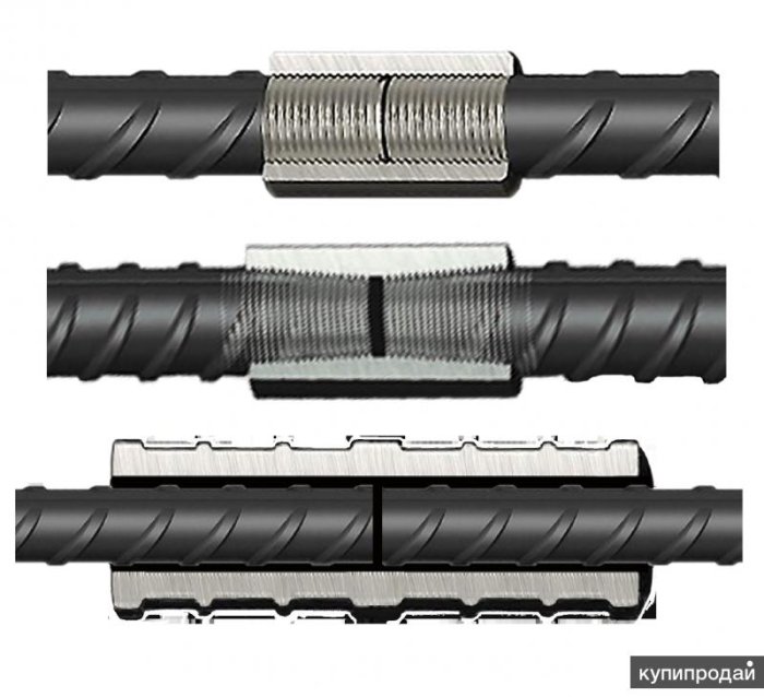 Виды соединительных муфт для арматуры и особенности их применения