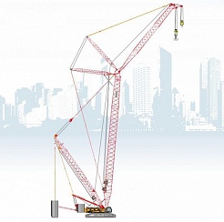 SANY SCC5000A: гусеничный кран грузоподъемностью до 500 тонн