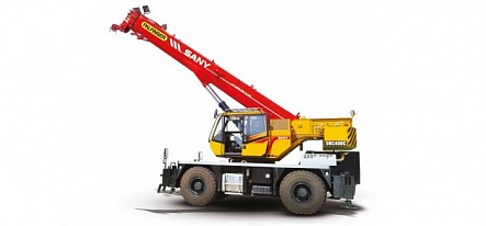 Короткобазный кран PALFINGER SANY SRC400C грузоподъемность 40 тонн