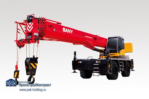 Кран короткобазный PALFINGER SANY SRC500T