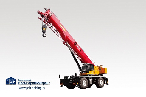 Кран короткобазный PALFINGER SANY SRC900T