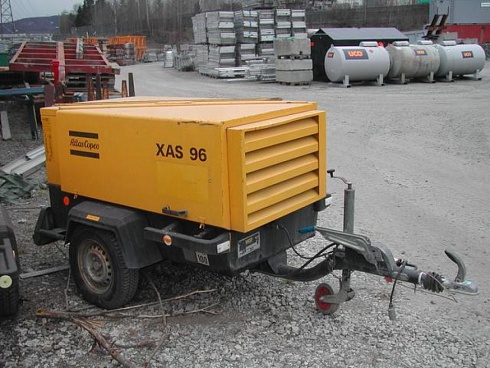 Дизельный компрессор Atlas Copco XAS 96