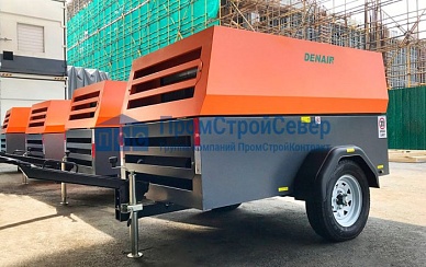 Дизельный компрессор Denair DACY 5.3/7 с двигателем Kubota