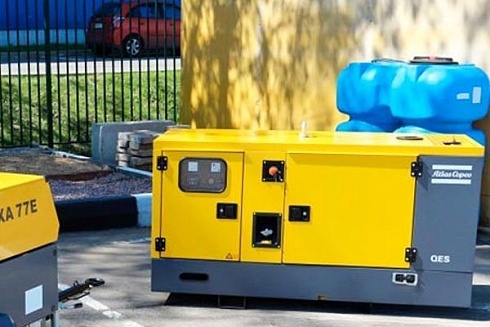 Электрическй компрессор Atlas Copco XA77E без шасси (напряжение 380 В)