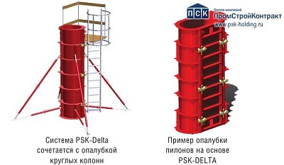 Круглая опалубка для кривых линий и поворотов – MagFlex®