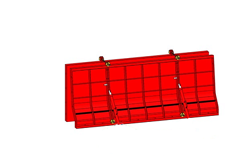 Опалубка типа Нью-Джерси для дорожных ограждений